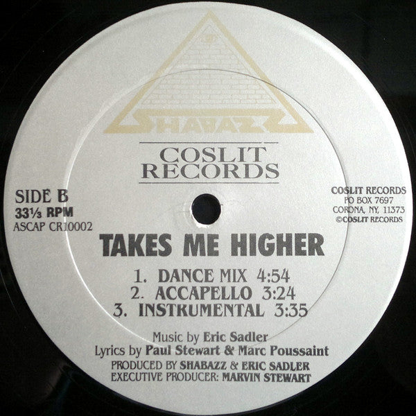 Shabazz : Takes Me Higher (12")