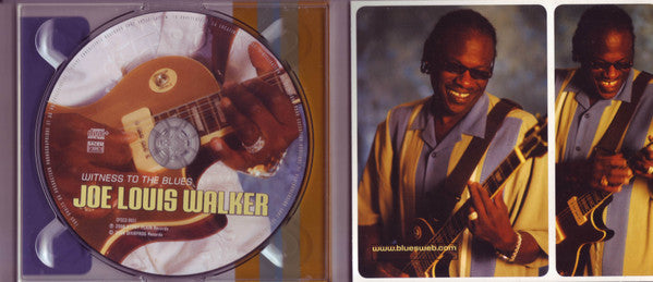 Joe Louis Walker : Witness To The Blues (CD, Album, Enh)