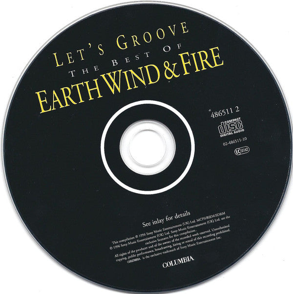 Earth, Wind & Fire : Let's Groove - The Best Of Earth Wind & Fire (CD, Comp, RP)