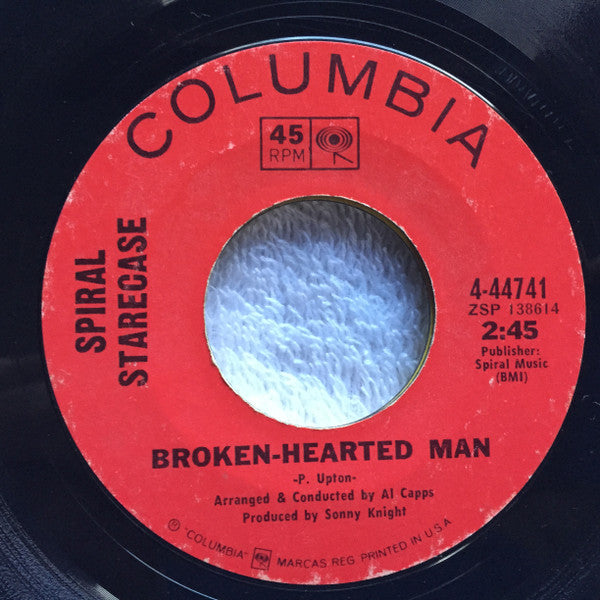 Spiral Starecase : More Today Than Yesterday / Broken Hearted Man (7", Single, Ter)