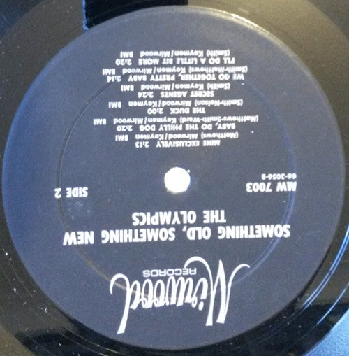 The Olympics : Something Old, Something New (LP, Mono, Bla)