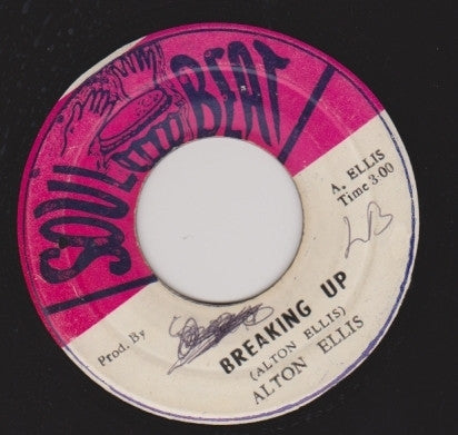 Alton Ellis : Breaking Up / Dubwise To Break Your Heart (7")