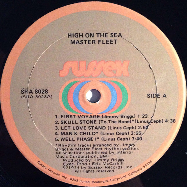 Master Fleet : High On The Sea (LP, Album)