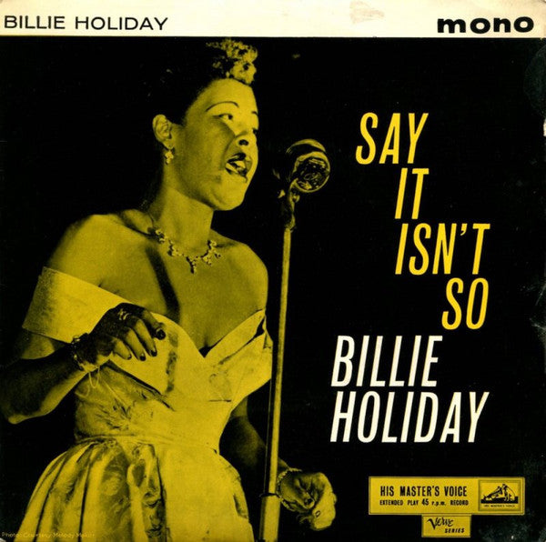 Billie Holiday : Say It Isn't So (7", EP)