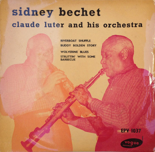 Sidney Bechet, Claude Luter Et Son Orchestre : Riverboat Shuffle (7", EP)