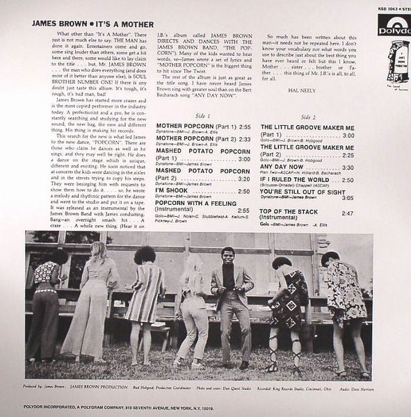 James Brown : It's A Mother (LP, Album, RE)