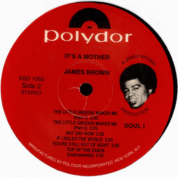 James Brown : It's A Mother (LP, Album, RE)