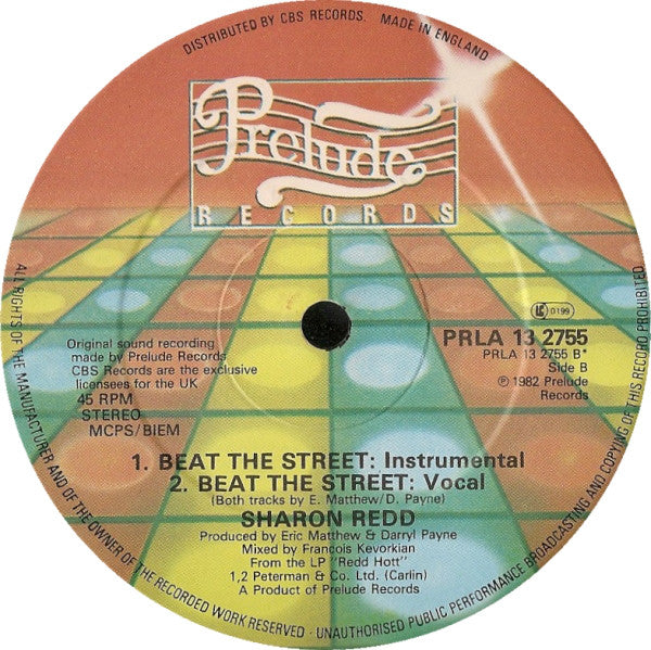 Sharon Redd : Never Give You Up / Beat The Street (12", Single)