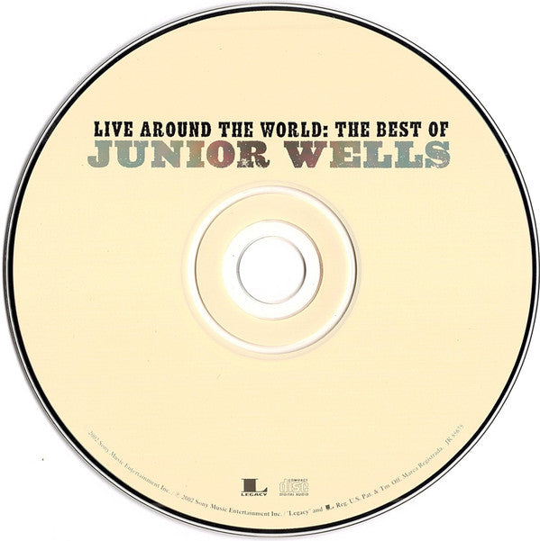 Junior Wells : Live Around The World: The Best Of (CD, Comp)