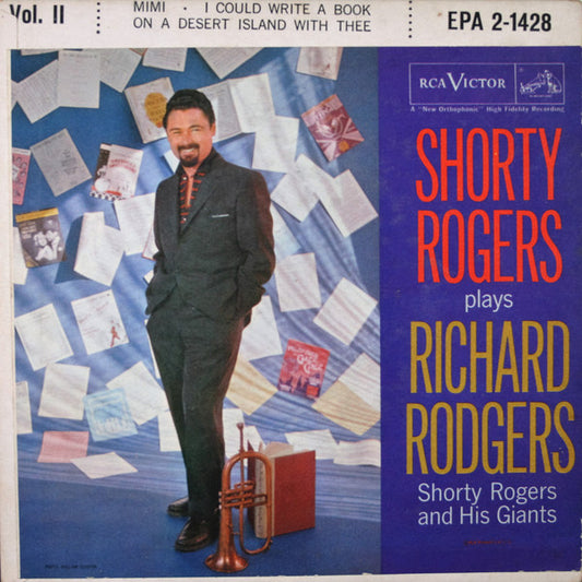 Shorty Rogers And His Giants : Shorty Rogers Plays Richard Rodgers Vol. II (7", EP)