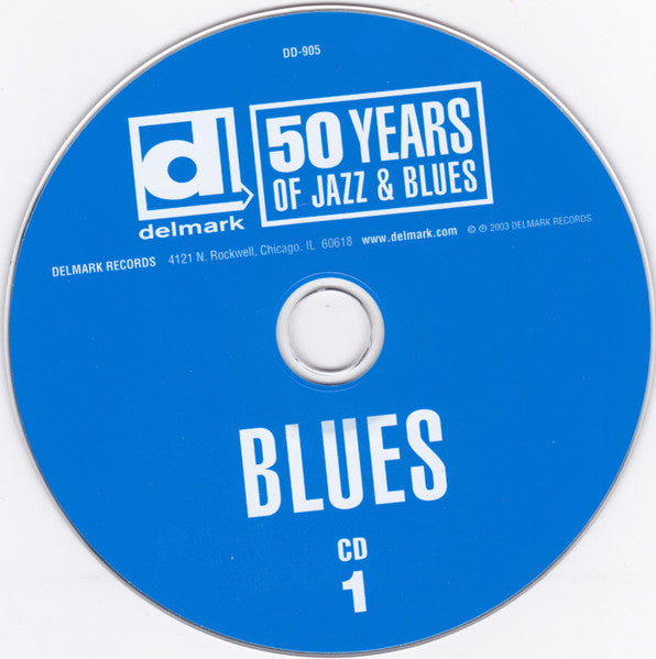 Various : Delmark Records 50 Years Of Jazz And Blues - Blues (2xCD, Comp)