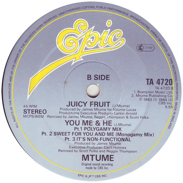 Mtume : Prime Time (12")