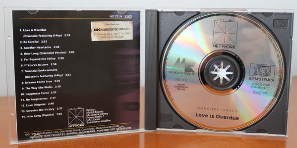 Gregory Isaacs : Love Is Overdue (CD, Comp)