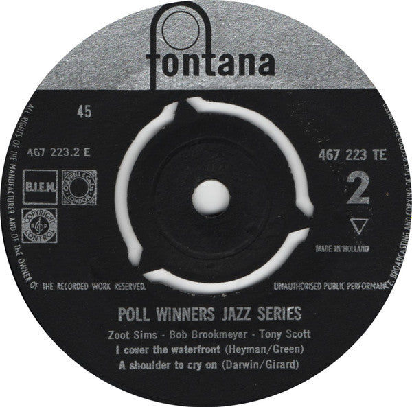 Zoot Sims, Bob Brookmeyer, Tony Scott (2) : Buried Gold (7", EP)