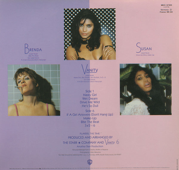 Vanity 6 : Vanity 6 (LP, Album)