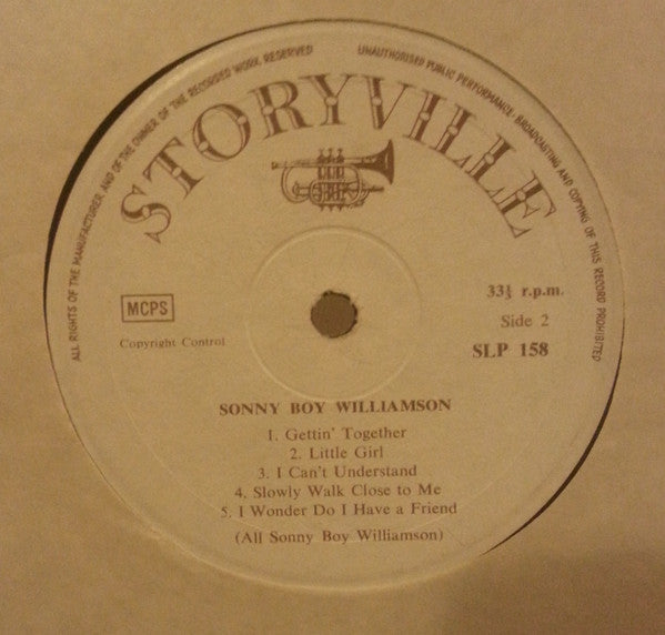 Sonny Boy Williamson (2) : Portraits In Blues Vol. 4 (LP, Album)