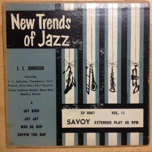 J.J. Johnson : New Trends Of Jazz - Vol. 11 (7", EP)