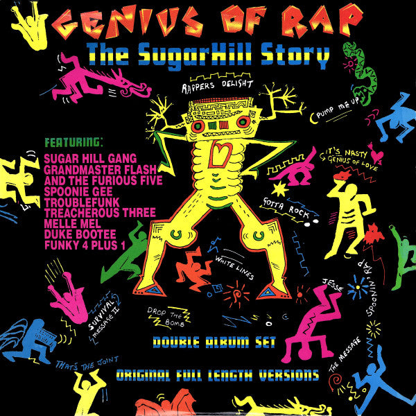 Various : Genius Of Rap - The Sugarhill Story (2xLP, Comp)