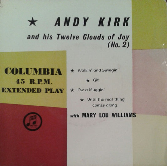 Andy Kirk And His Clouds Of Joy : Walkin' And Swingin' (7", EP, Mono)