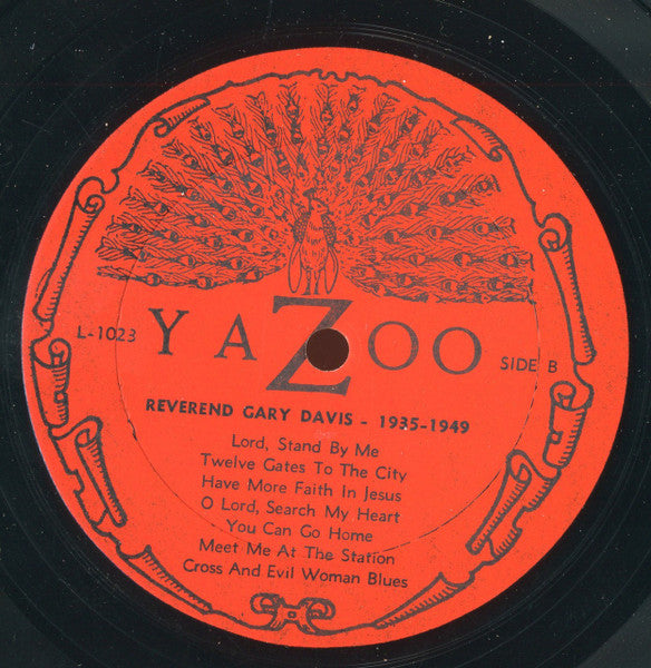 Rev. Gary Davis : 1935-1949 (LP, Comp, RE)