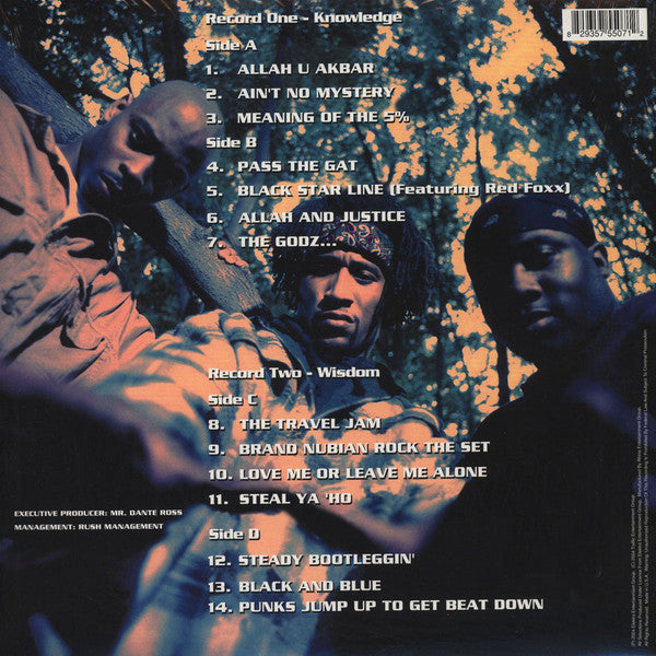 Brand Nubian : In God We Trust (2xLP, Album, RE)