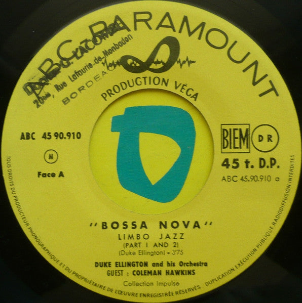 Duke Ellington And His Orchestra / Freda Payne : Bossa Nova (7", EP)