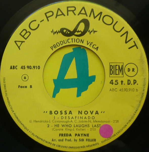Duke Ellington And His Orchestra / Freda Payne : Bossa Nova (7", EP)