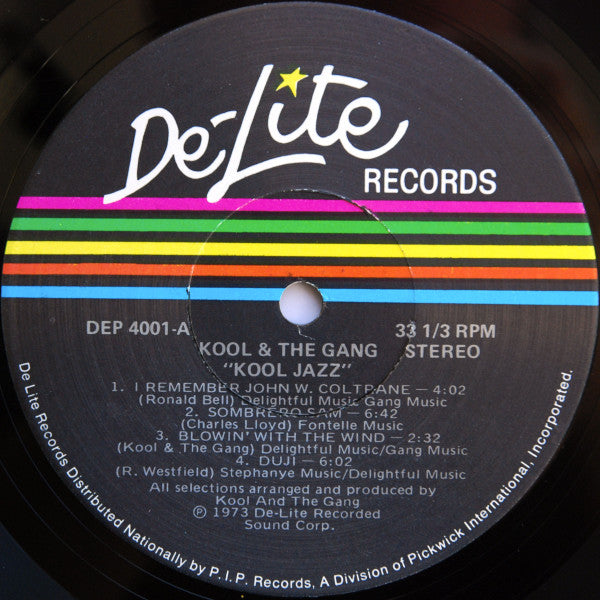 Kool & The Gang : Kool Jazz (LP, Comp, Scr)