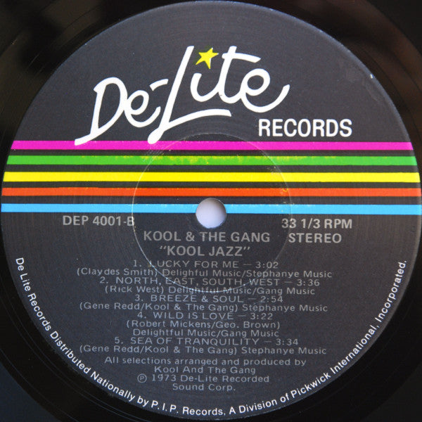 Kool & The Gang : Kool Jazz (LP, Comp, Scr)