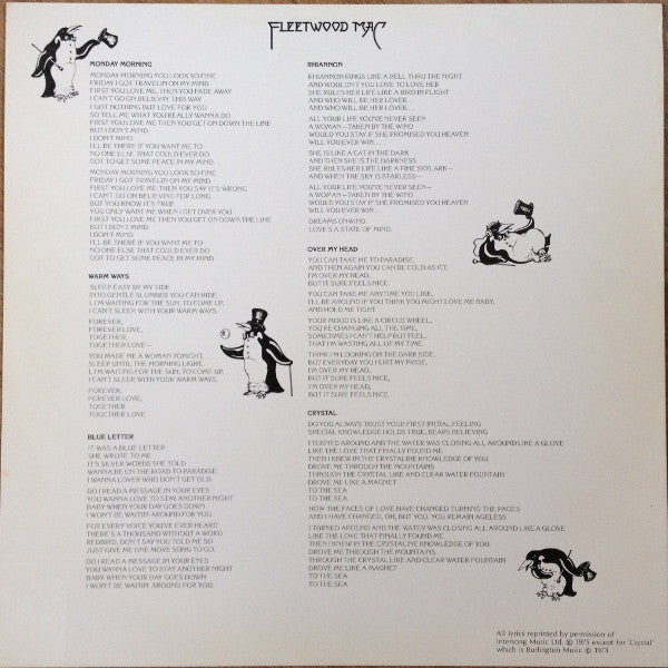 Fleetwood Mac : Fleetwood Mac (LP, Album, RE)