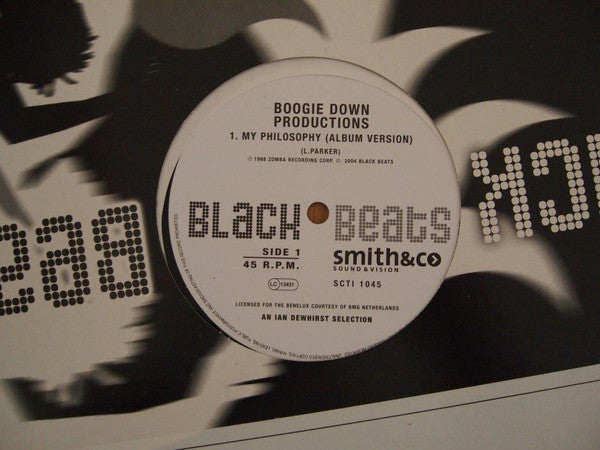 Boogie Down Productions : My Philosophy / Stop The Violence (12")