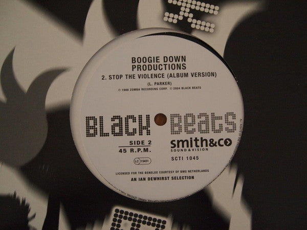 Boogie Down Productions : My Philosophy / Stop The Violence (12")