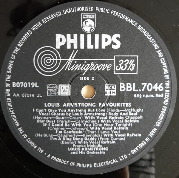 Louis Armstrong And His Orchestra : Louis Armstrong And Earl Hines (LP, Comp)