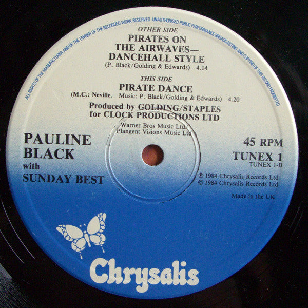 Pauline Black With Sunday Best : Pirates On The Airwaves (12")