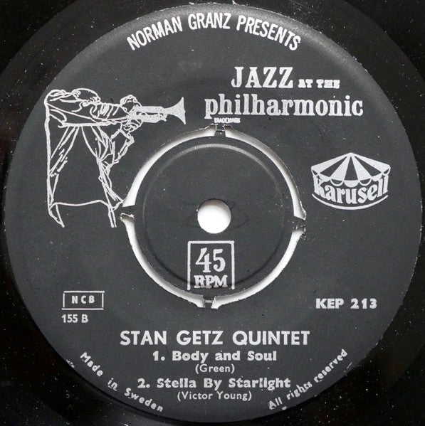 Stan Getz Quintet : The Stan Getz Quintet (7", EP)
