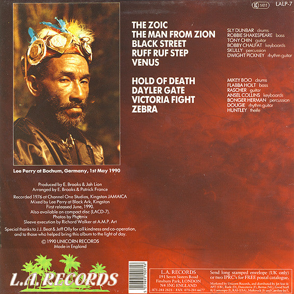Lee 'Scratch' Perry* : Blood Vapour (LP, Album)