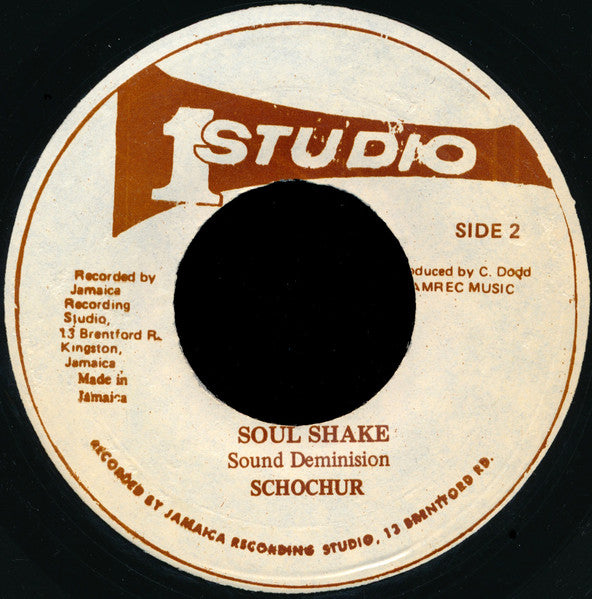 Burning Spear / Sound Dimension : Door Peeper / Soul Shake (7", RE, RP)