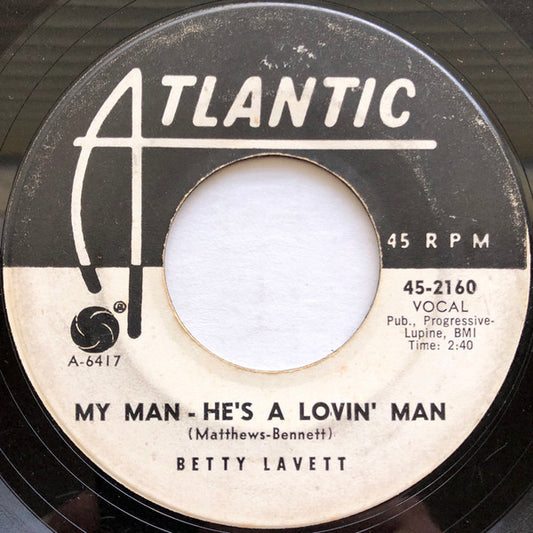 Bettye Lavette : My Man - He's A Lovin' Man / Shut Your Mouth (7", Promo)