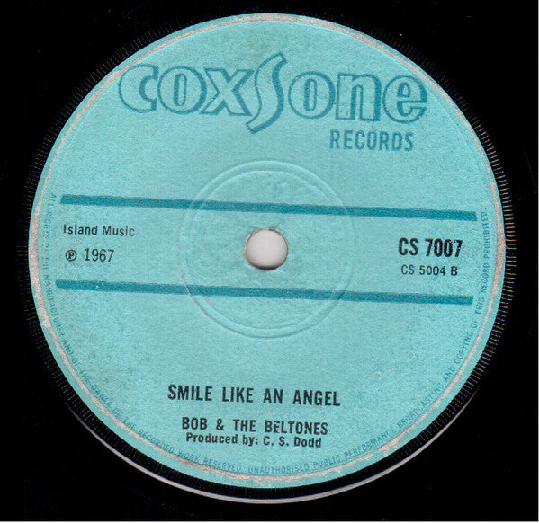 Soul Agents (2) / Bop (10) & The Beltones : Get Ready It's Rock Steady / Smile Like An Angel (7", Sol)
