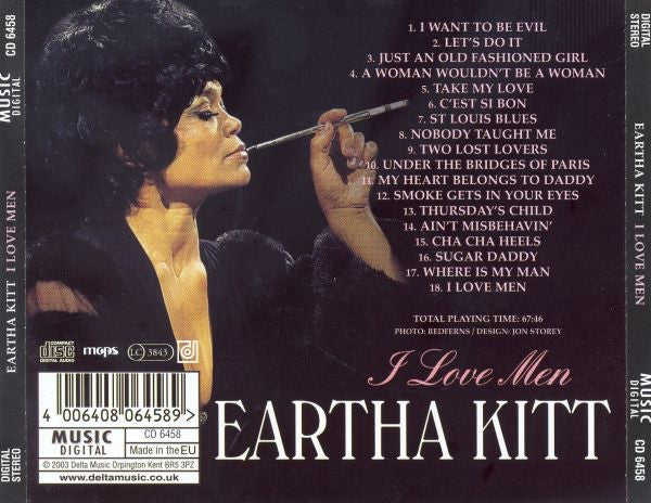 Eartha Kitt : I Love Men (CD, Comp)
