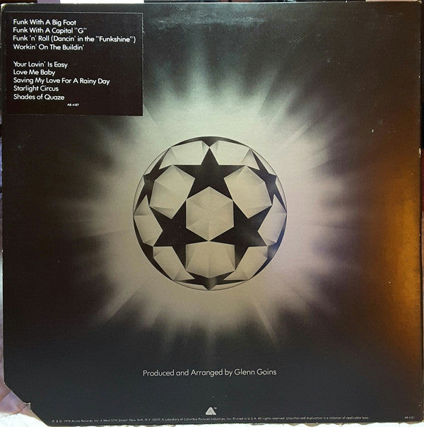Quazar (2) : Quazar (LP, Album, San)
