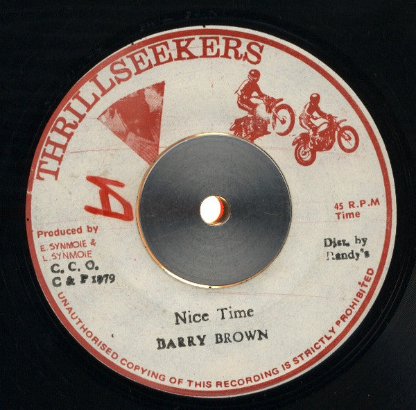 Barry Brown : Nice Time (7")