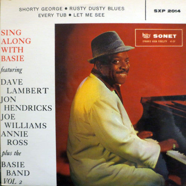 Dave Lambert (3), Jon Hendricks, Joe Williams, Annie Ross Plus The Count Basie Orchestra : Sing Along With Basie - Vol 2 (7", EP)