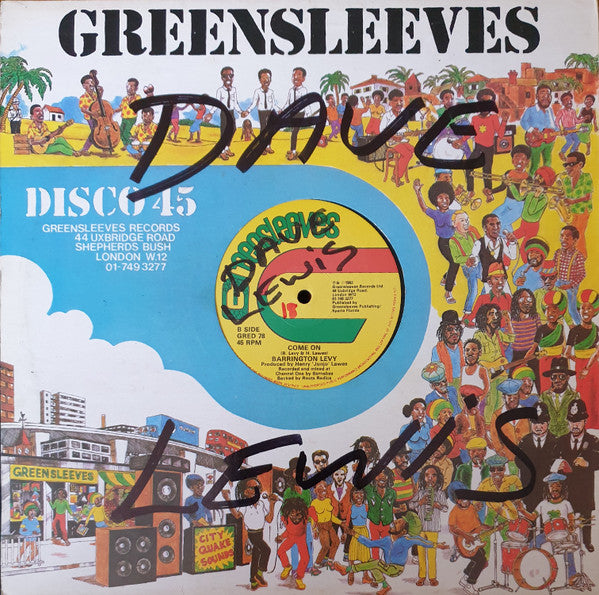 Michigan & Smiley / Barrington Levy : The Ghetto Man / Come On (12")