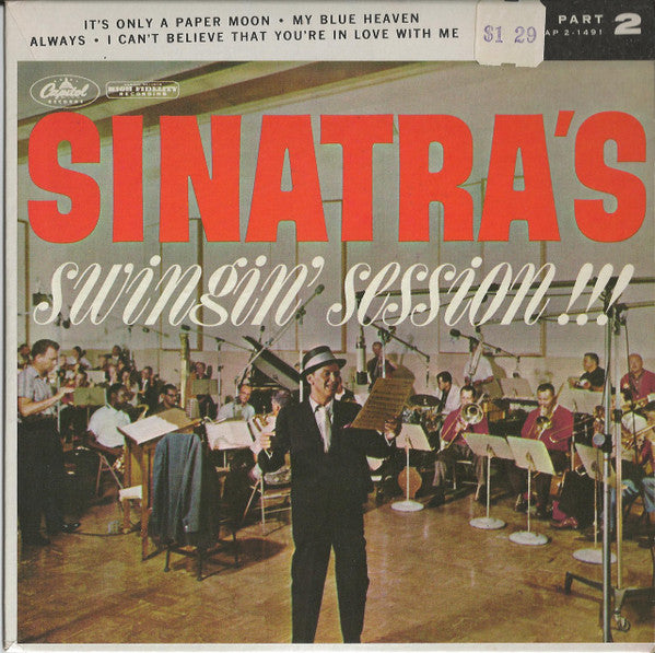 Frank Sinatra : Sinatra's Swingin' Session!!! (Part 2) (7", EP)
