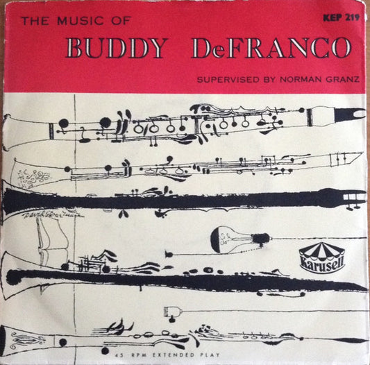 Buddy DeFranco Quartet : The Music Of Buddy DeFranco (7", EP)