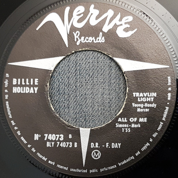 Billie Holiday : Strange Fruit (7", EP)