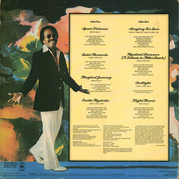 Lonnie Liston Smith : Exotic Mysteries (LP, Album)