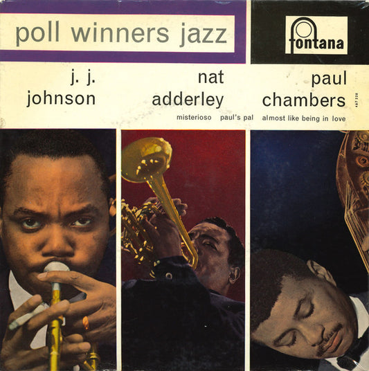 J.J. Johnson / Nat Adderley / Paul Chambers (3) : Misterioso (7", EP)