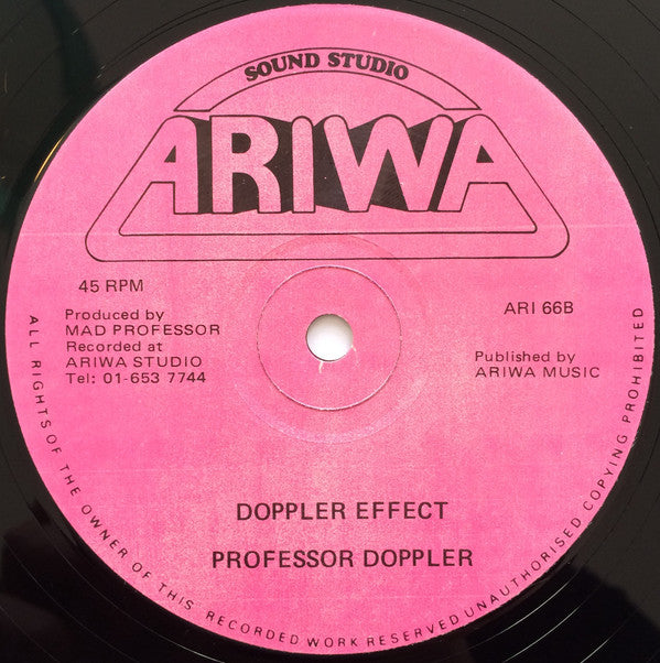 John McLean / Professor Doppler : If I Give My Heart To You / Doppler Effect (12")